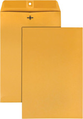 Clasp Envelopes, Brown Kraft, 10 X 15 Inches, Box of 100 (37898)