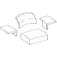 8H433 4H4078 8H9167 Seat Cushion Set Fits Caterpillar Fits CAT D5 D6C D7 D8 D9