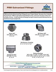 New 6″ Galvanized Steel Straight Tee 6″ X 6″ X 6″ FNPT Thread