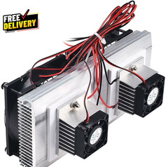 Mini Air Conditioner DC 12V DIY Thermoelectric Peltier Refrigeration Cooling….