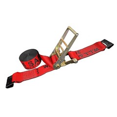 USA Heavy Duty 3″ 4″ x 30′ Ratchet Strap w/Flat Hook Farm Trailer Truck Tie Down