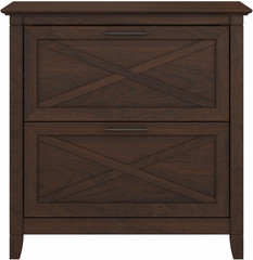 Key West 2 Drawer Lateral File Cabinet in Bing Cherry, Document Storage for Home
