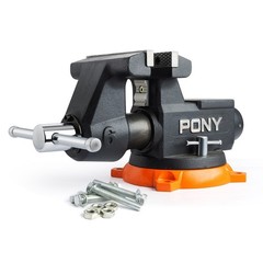 PONY 6″ Heavy Duty Bench Vises 8800LBS Clamp Force Workbench Vise 360° Rotatable