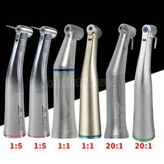 NSK Style Dental 1:1/20:1 /1:5 Contra Angle Fiber Optic LED Low Speed Handpiece
