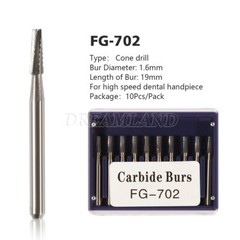 Carbide Bur FGOS702 Friction Grip FG 702 Made in China 10-100 Burs
