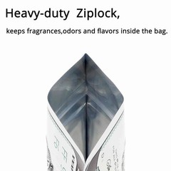 100pcs Money Printed Mylar Bags Eco-friendly Smell Proof Resealable 1g