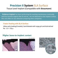Evidence Implant Tissue Level Fixture Neck Dia 4.8/6.5 Octa FDA/CE Korea Made
