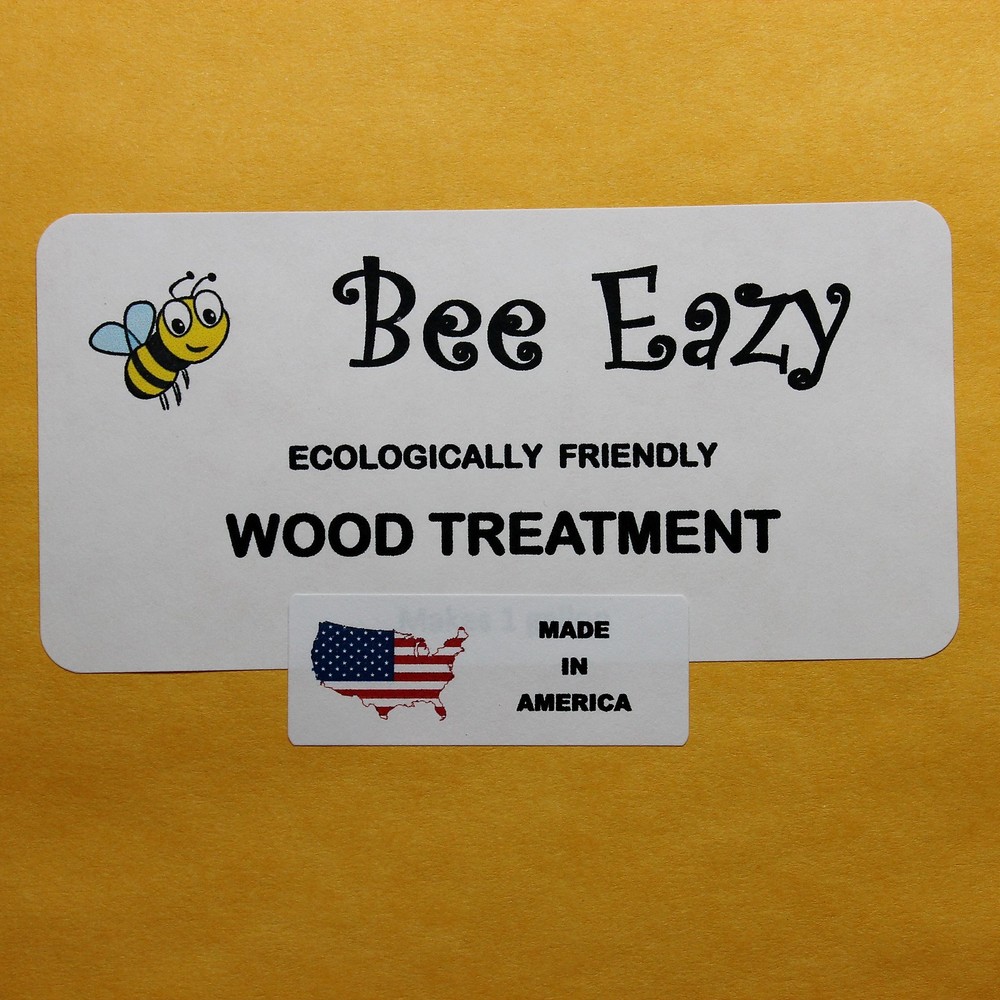 BEE EAZY!! ECO FRIENDLY WOOD TREATMENT & PRESERVATIVE 5 GALLON SIZE