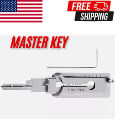 Unlock Stainless Steel Doors with a Master Key KW1