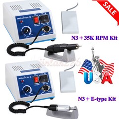 Dental Lab Marathon Electric Micromotor Polishing Unit / 35K rpm Motor Handpiece