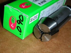 BARDONS & OLIVER #0 SIZE CARBIDE COLLET CHUCK ROUND OR SQUARE CHOICE OF MANY NOS