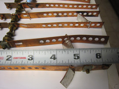 15 yes 15 RELIABLE Industries VINTAGE Copper Ground Straps 6″