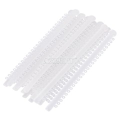 AZDENT Dental Orthodontic Ligature Ties Elastic Rubber Bands /Round Arch wires