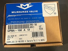 (Box 10) 1/2″ Solder, Full-Port Lead Free Bronze Brass Ball Valves, 600 WOG, USA
