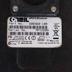 Datamax ONeil MF4T Bluetooth Receipt Label Printer Tested / No Power Supply