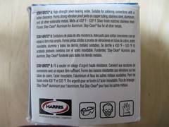 HARRIS STAY BRITE #8 TIN/SILVER SOLDER – 36″ (36 inch) piece, 1/16″ DIA. (1.6mm)