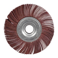 10 Pack – 6″ x 2″ x 1″ Inch 80 Grit Bench Pedestal Grinder Unmounted Flap Wheels
