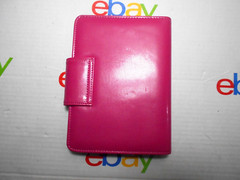 Unbranded Pink 6-Ring Magnetic Snap Binder/Organizer w/ Outside Slip Pocket