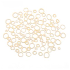 5000Pcs Dental Orthodontic Rubber Bands Elastics Latex Braces 15 Size for Choice