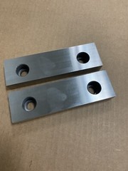 (2) 6” Jaws For Kurt Vises 4140 Hardened Steel & Precision Ground Made In USA