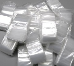 2,000 Zip Seal Lock Bags 2×3 Clear 2mil Reclosable Poly 2″ x3″ Size 50mm X 76mm