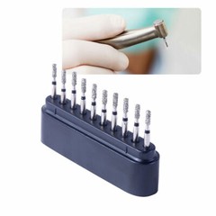 Dental Diamond Bur FG Grit SF-31S Straight Super Coarse Surgic High Speed AZDENT