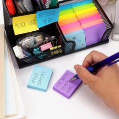 24 Pads Sticky Notes 1.5X2 Inch Bright Colors Self-Stick Pads Total 1800 Sheets