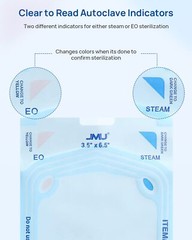 Up to 4000pcs Sterilization Bag Pouches Medical Self Seal Pouch Dual Indicator