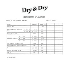 1 Quart Premium Blue Indicating Silica Gel Desiccant Beads(2 LBS) – Rechargeable