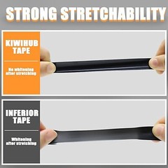 New Electrical Tape Wiring Harness wire (Black, 3/4″ W x 20ft L) auto truck
