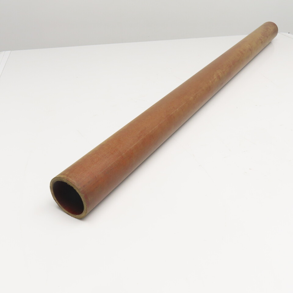 Garolite Or Phenolic Tube 3″ OD x 2-1/2″ x 1/4″ Wall 48″ OAL Grade Unknown