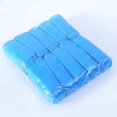 100pcs Disposable Non-woven Shoe Covers Indoors Office Blue Easy Shoe Covers
