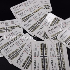 018/022 Dental Orthodontic Bracket Braces Mini Standard Roth MBT Edgewise 3/345H