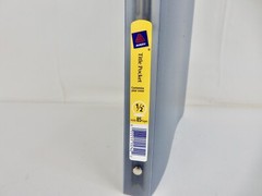 AVERY TITLE POCKET 1/2-INCH *3-RING BINDER* (BUYER GETS 2 BINDERS)