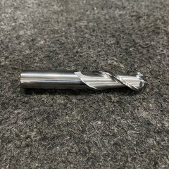 HAAS 03-0594 1/2″ Dia. Carbide Ball End Mill 2 Flute Uncoated 1/2″ Smooth
