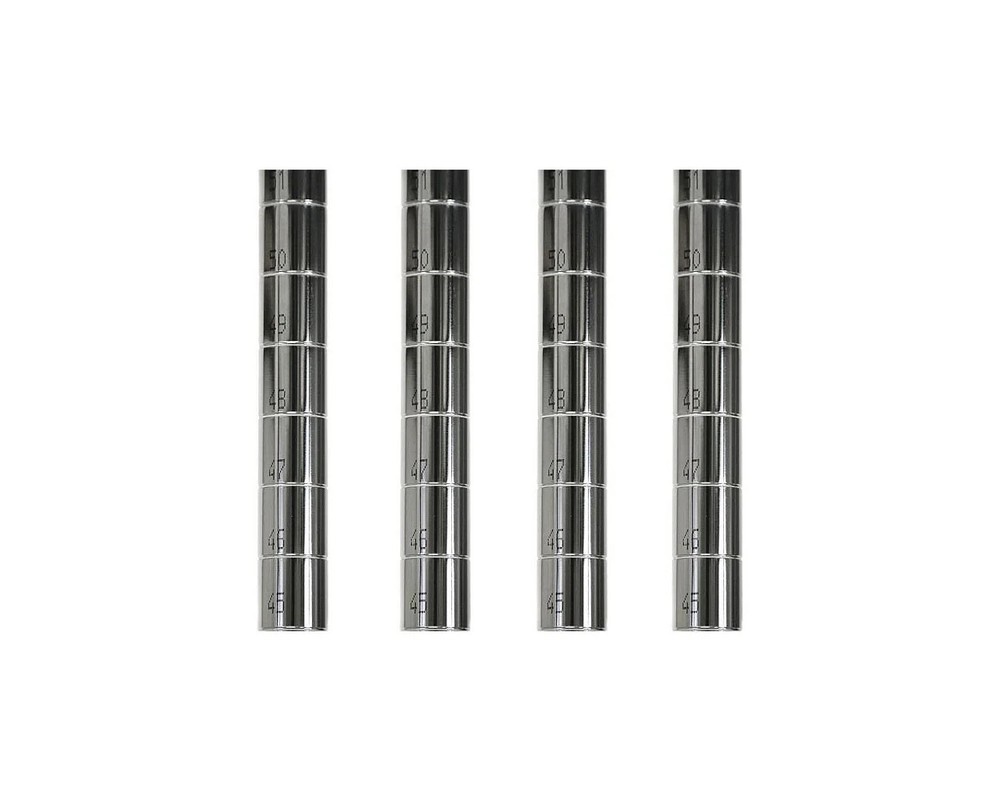 wire shelving poles