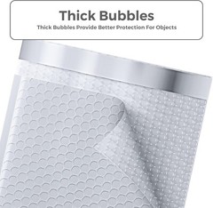 Bubble Mailers10.5×16 250pack Large Padded Envelopes 10.5×15 Mailing Bags White