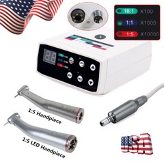 Dental Brushless Micro Motor/1:5 (LED) Handpiece Contra Angle Fit NSK new