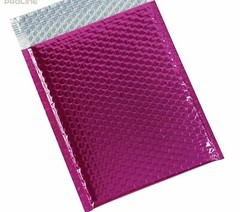 Any Size Color MATTE METALLIC Poly Bubble Mailers Mailing Padded ,shipping