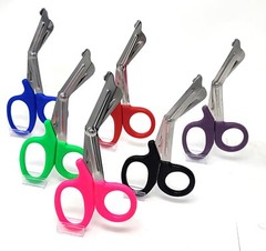 6 Pcs Nurse Medical Scissors EMT 7.5″ Utility Bandage Shears Paramedic Emergency