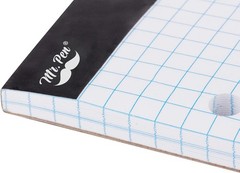 8.5×11 Inch Graph Paper Pad with 4 Squares/Inch – Perfect for Sketching & Math