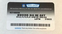 WELDON 60 DB 6 PC 60 DEG ZERO FLUTE COUNTERSINK & DEBURRING SET – USA