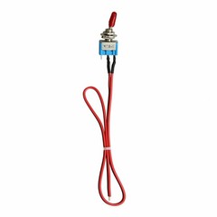 5PCS SPST Toggle Switch Pre-Wired On/Off Metal Small Automotive/Boat/Car/Truck