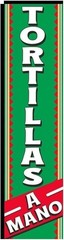 Tortillas A Mano Rectangle Banner for Mexican Spanish food Restaurant…