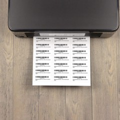 1 x 2 5/8 60000 Address Blank Shipping Adhesive Labels Compatible 2.625 x 1 30UP