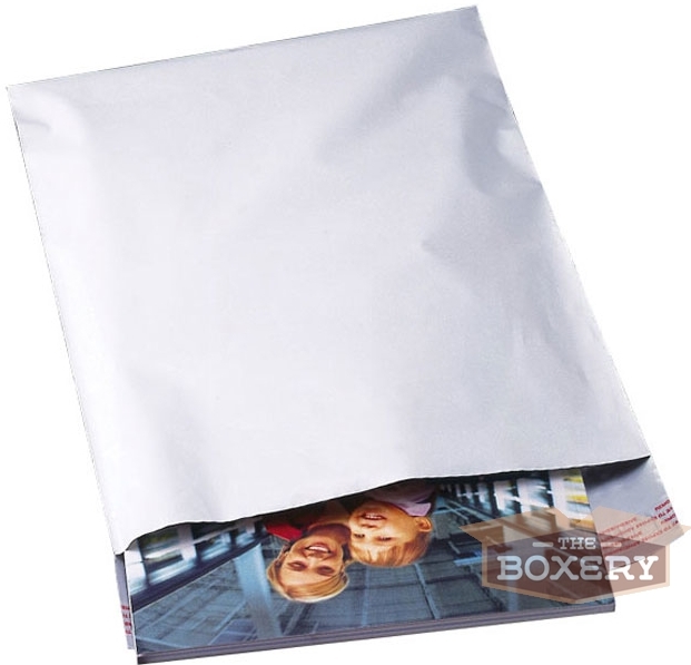 1000 – 9×12 WHITE POLY MAILERS ENVELOPES BAGS 9 x 12 QUALITY 2.5MIL The Boxery