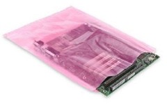 3″x5″ Anti-Static Lay Flat Poly Bags Pink Hard Drives Electronics 2 Mil PAS