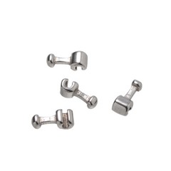 10PCS Orthodontic Crimpable Hooks Dental Stainless Steel Traction Hooks 40 Types