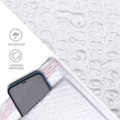 250Pcs Poly Bubble Mailers Padded Envelope Shipping Mailing Bag 8.5×12″ #2 White