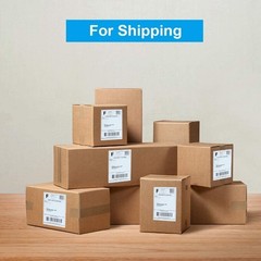 500/Stack 4×6 Fanfold Direct Thermal Shipping Labels Perforated Mailing Labels